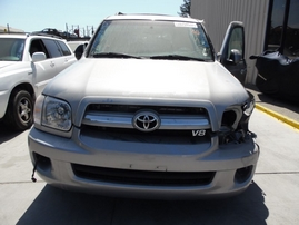 2006 TOYOTA SEQUOIA LIMITED SILVER 4.7L AT 2WD Z17717  
